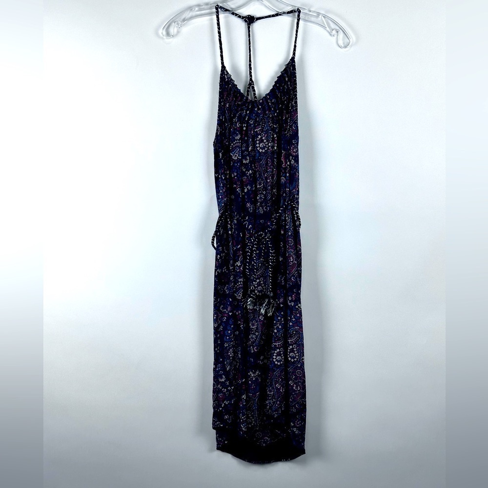 Women's Paisley Knit Dress w/ Braided Straps
